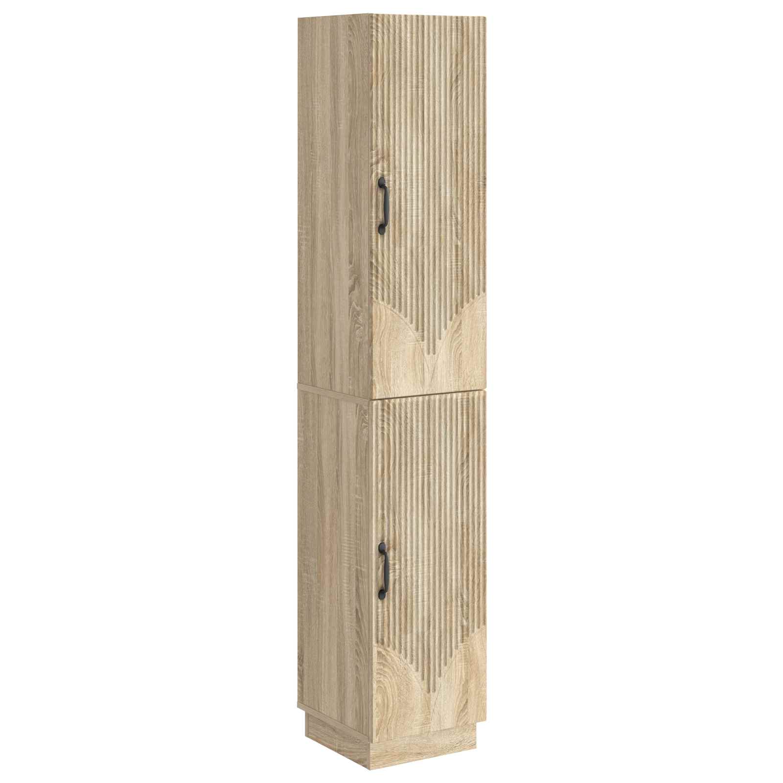 Σέτ Ντουλαπιών 2 pcs Sonoma Δρυς Επεξεργασμένο Ξύλο - Pakobazaar