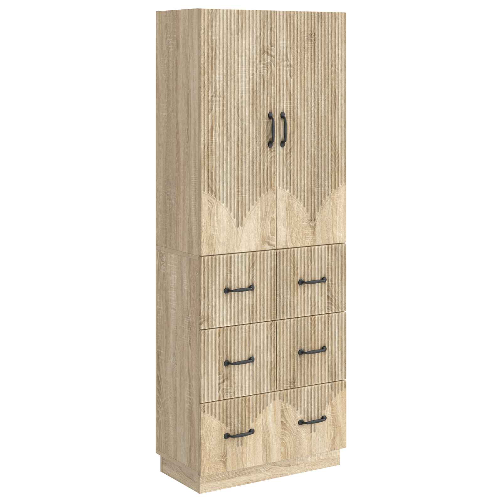 Σέτ Ντουλαπιών 2 pcs Sonoma Δρυς 66 x 34,5 x 87 εκ. - Pakobazaar