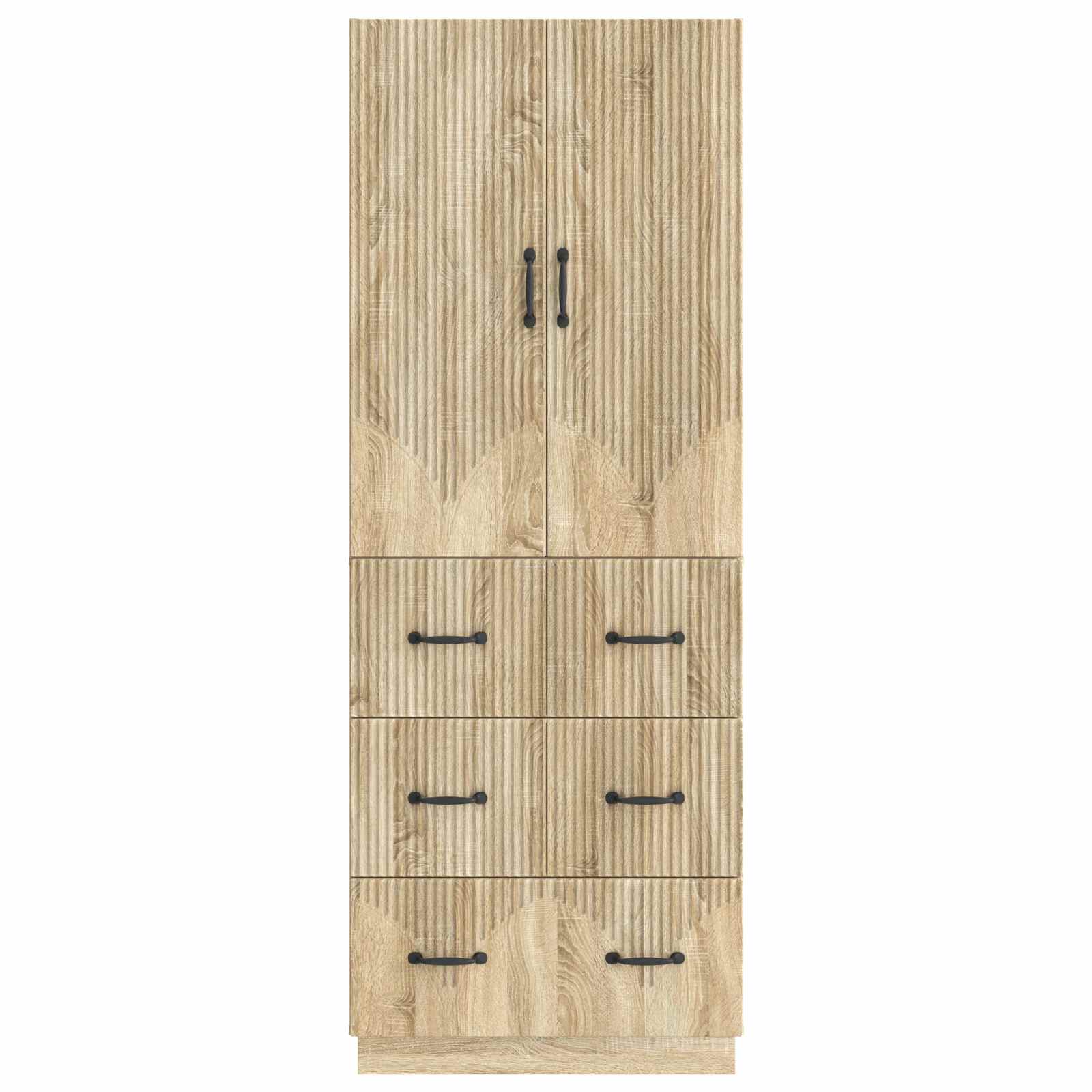 Σέτ Ντουλαπιών 2 pcs Sonoma Δρυς 66 x 34,5 x 87 εκ. - Pakobazaar