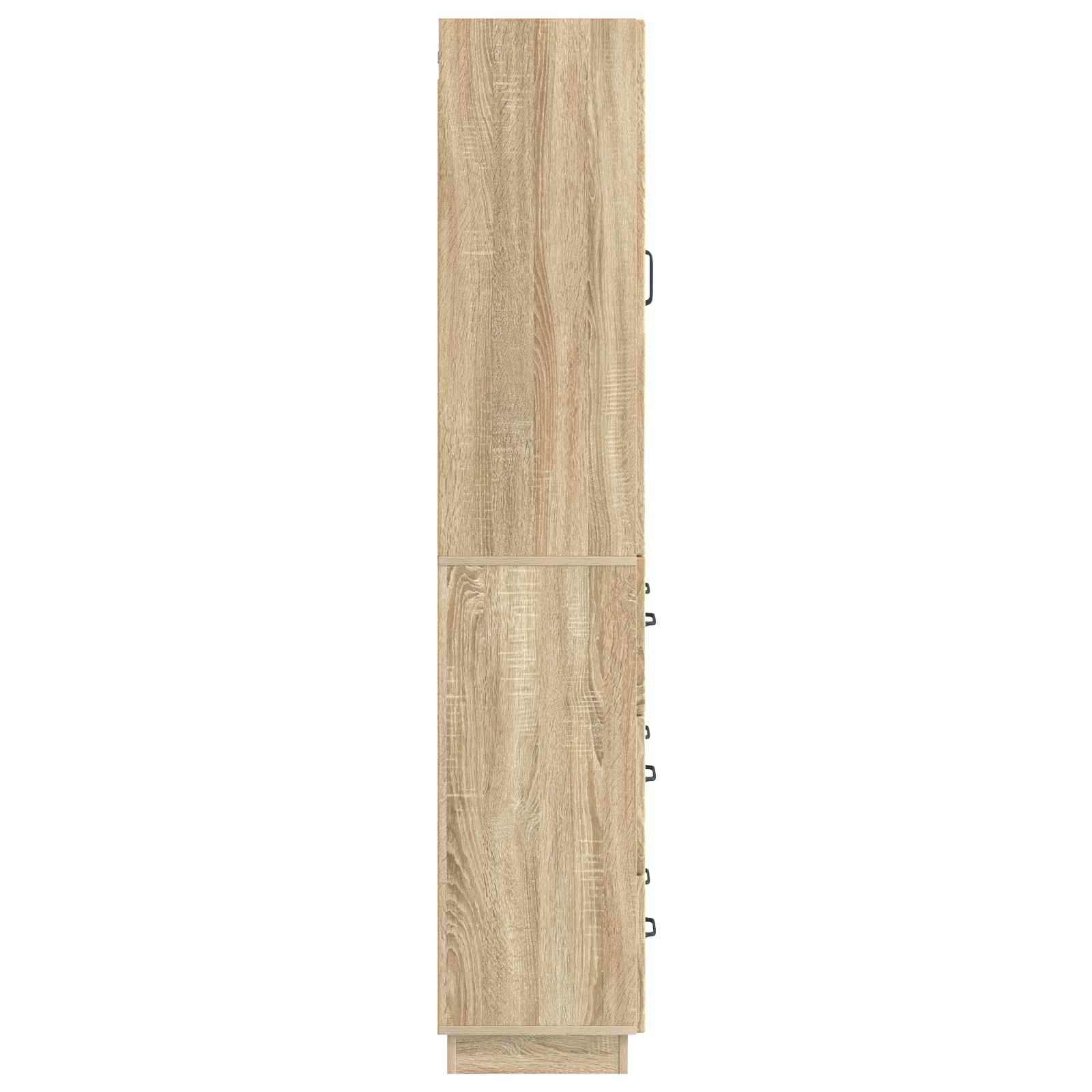 Σέτ Ντουλαπιών 2 pcs Sonoma Δρυς 66 x 34,5 x 87 εκ. - Pakobazaar