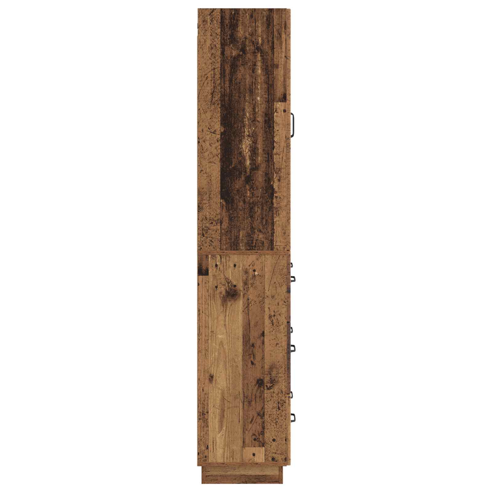 Σέτ Ντουλαπιών 2 pcs Παλαιωμένο ξύλο 66 x 34,5 x 87 εκ. - Pakobazaar