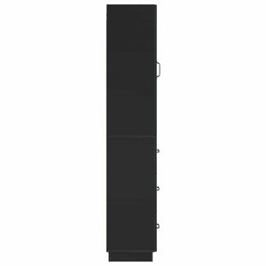 Σέτ Ντουλαπιών 2 pcs Μαύρο 33 x 34,5 x 87 εκ. - Pakobazaar