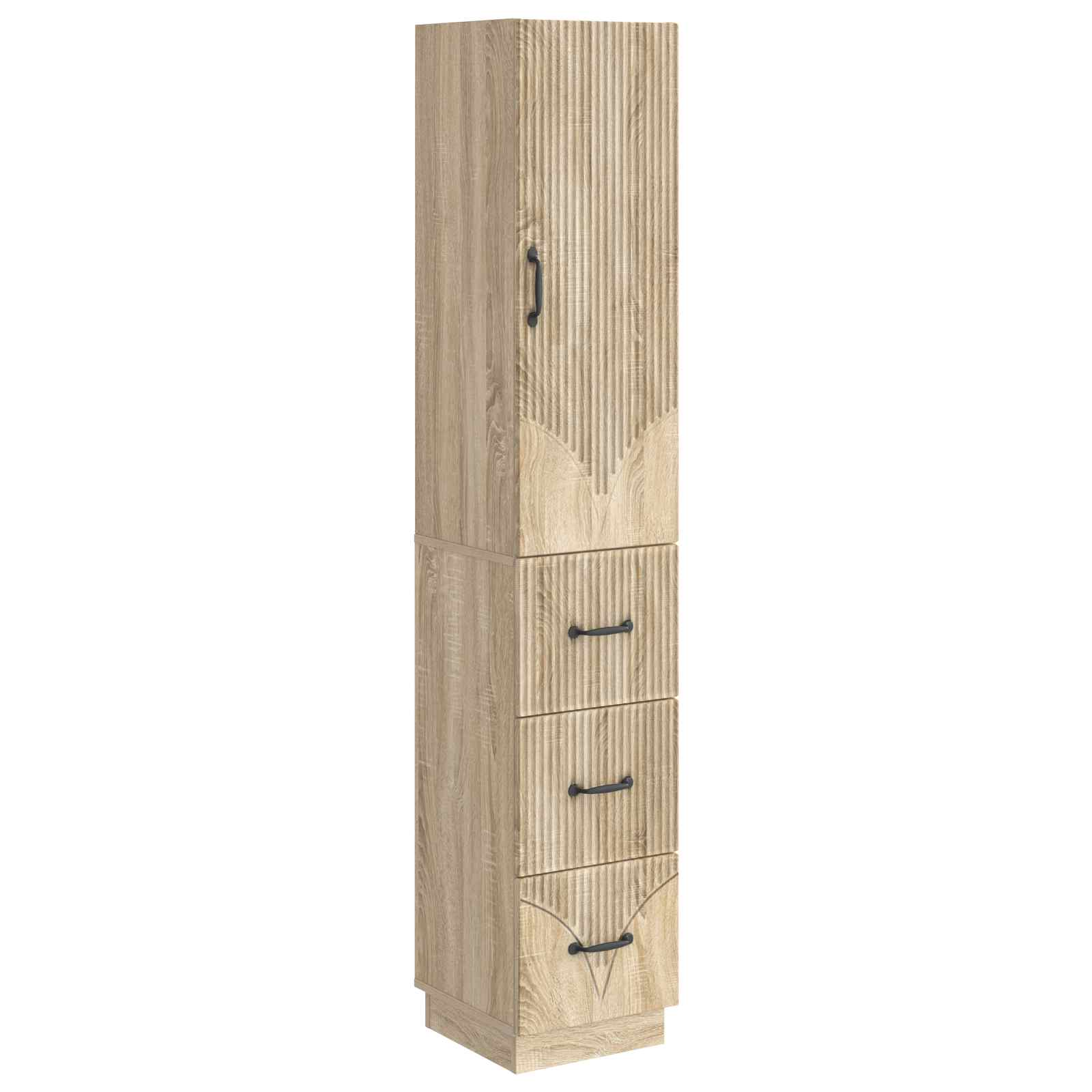Σέτ Ντουλαπιών 2 pcs Sonoma Δρυς 33 x 34,5 x 87 εκ. - Pakobazaar