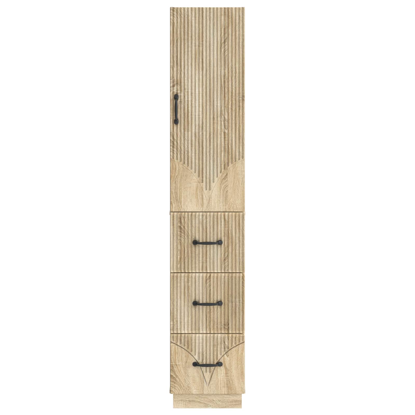 Σέτ Ντουλαπιών 2 pcs Sonoma Δρυς 33 x 34,5 x 87 εκ. - Pakobazaar