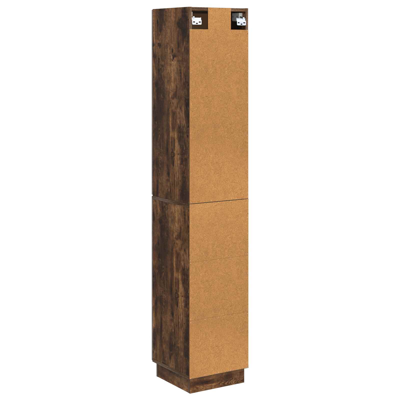Σέτ Ντουλαπιών 2 pcs Καπνισμένο Ξύλο Δρυός 33 x 34,5 x 87 εκ. - Pakobazaar
