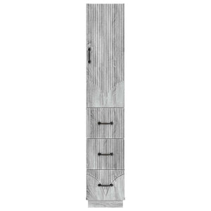 Σέτ Ντουλαπιών 2 pcs Γκρι Sonoma 33 x 34,5 x 87 εκ. - Pakobazaar