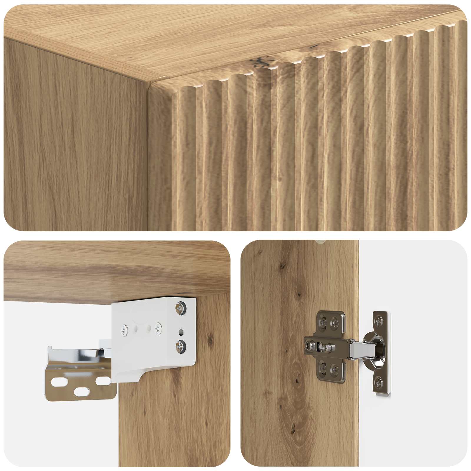 Σέτ Ντουλαπιών 2 pcs Artisan Δρυς 33 x 34,5 x 87 εκ. - Pakobazaar