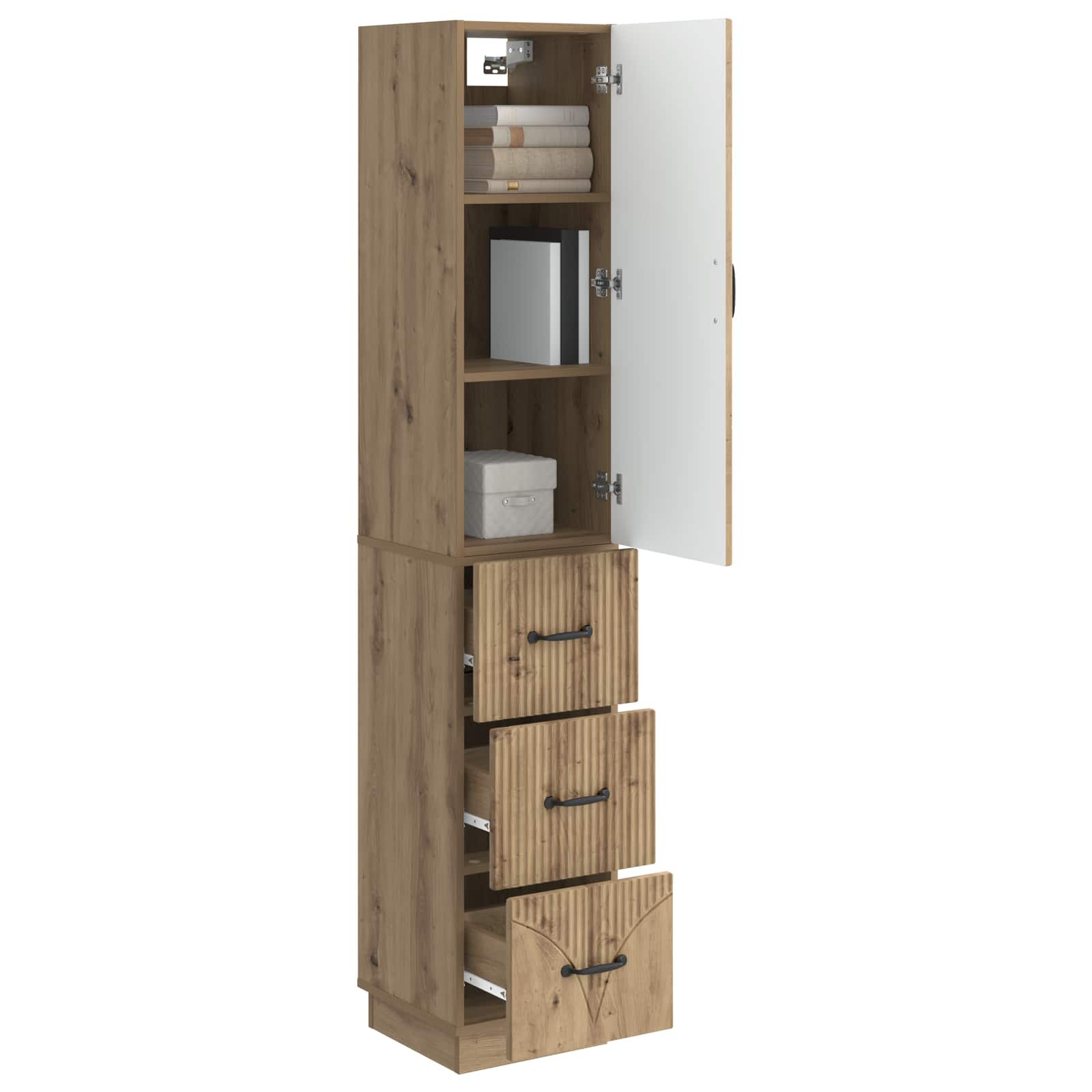 Σέτ Ντουλαπιών 2 pcs Artisan Δρυς 33 x 34,5 x 87 εκ. - Pakobazaar