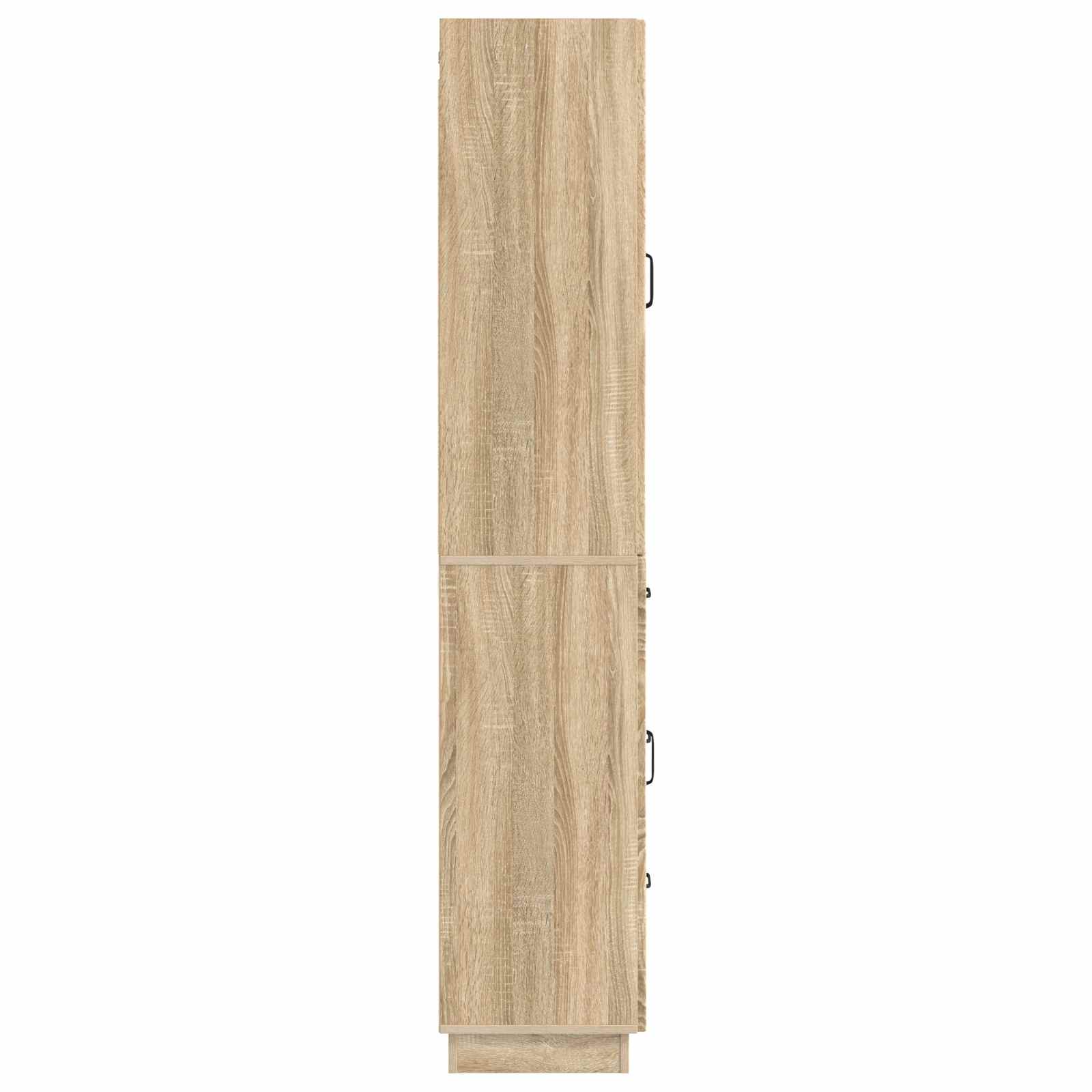 Σέτ Ντουλαπιών 2 pcs Sonoma Δρυς Επεξεργασμένο Ξύλο - Pakobazaar