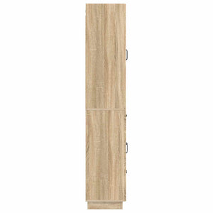 Σέτ Ντουλαπιών 2 pcs Sonoma Δρυς Επεξεργασμένο Ξύλο - Pakobazaar