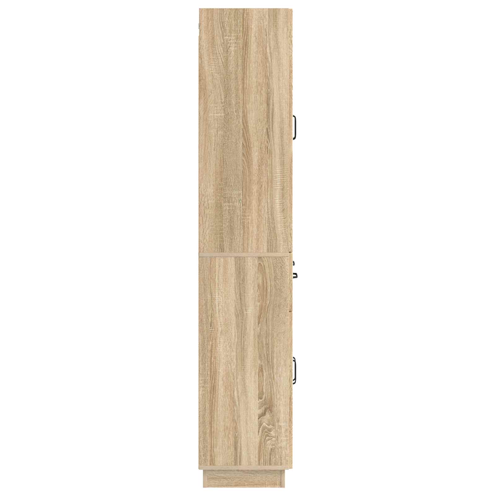 Σέτ Ντουλαπιών 2 pcs Sonoma Δρυς Επεξεργασμένο Ξύλο - Pakobazaar