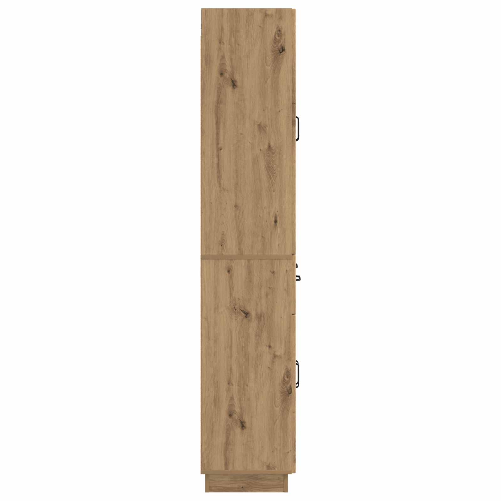 Σέτ Ντουλαπιών 2 pcs Artisan Δρυς Επεξεργασμένο Ξύλο - Pakobazaar