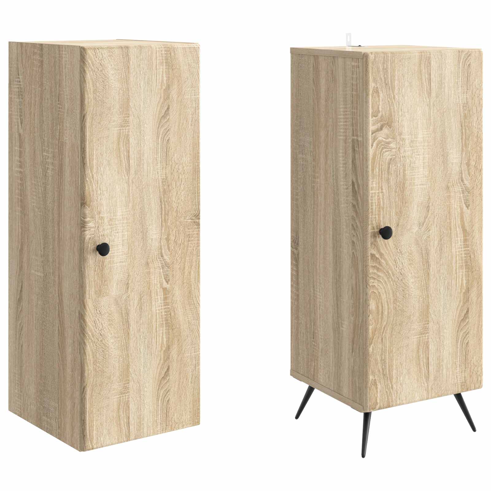 Σέτ Ντουλαπιών 2 pcs Sonoma Δρυς Επεξεργασμένο Ξύλο - Pakobazaar