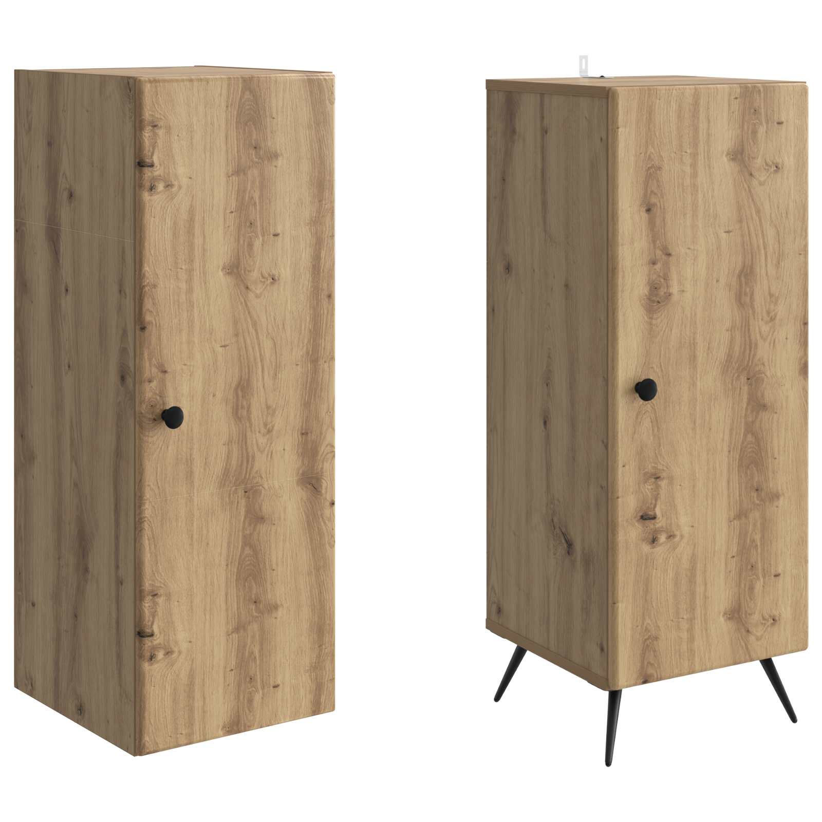 Σέτ Ντουλαπιών 2 pcs Επεξεργασμένο Ξύλο - Pakobazaar