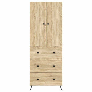 Σέτ Ντουλαπιών 2 pcs Sonoma Δρυς 66 x 34,5 x 90 εκ - Pakobazaar