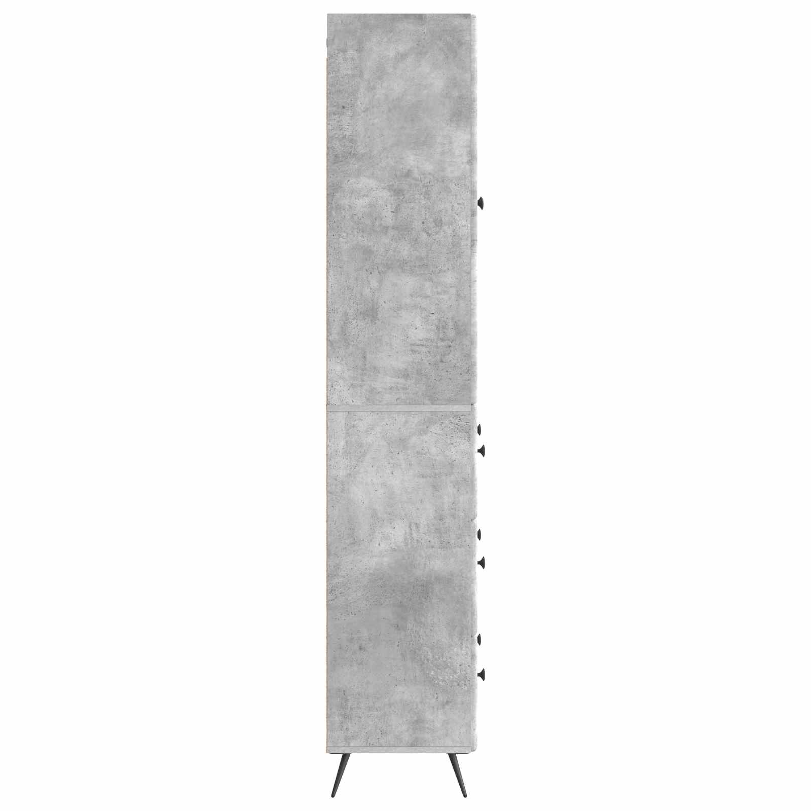 Σέτ Ντουλαπιών 2 pcs Γκρι Σκυροδέματος 66 x 34,5 x 90 εκ - Pakobazaar