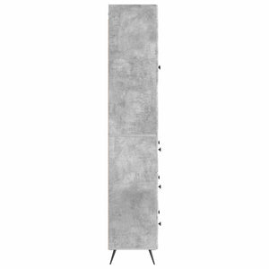 Σέτ Ντουλαπιών 2 pcs Γκρι Σκυροδέματος 66 x 34,5 x 90 εκ - Pakobazaar