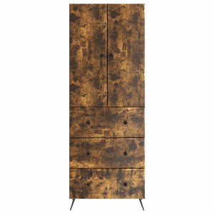 Σέτ Ντουλαπιών 2 pcs Καπνισμένο Ξύλο Δρυός 66 x 34,5 x 90 εκ - Pakobazaar