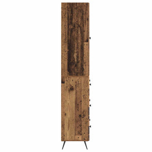 Σέτ Ντουλαπιών 2 pcs Παλαιωμένο ξύλο 66 x 34,5 x 90 εκ - Pakobazaar