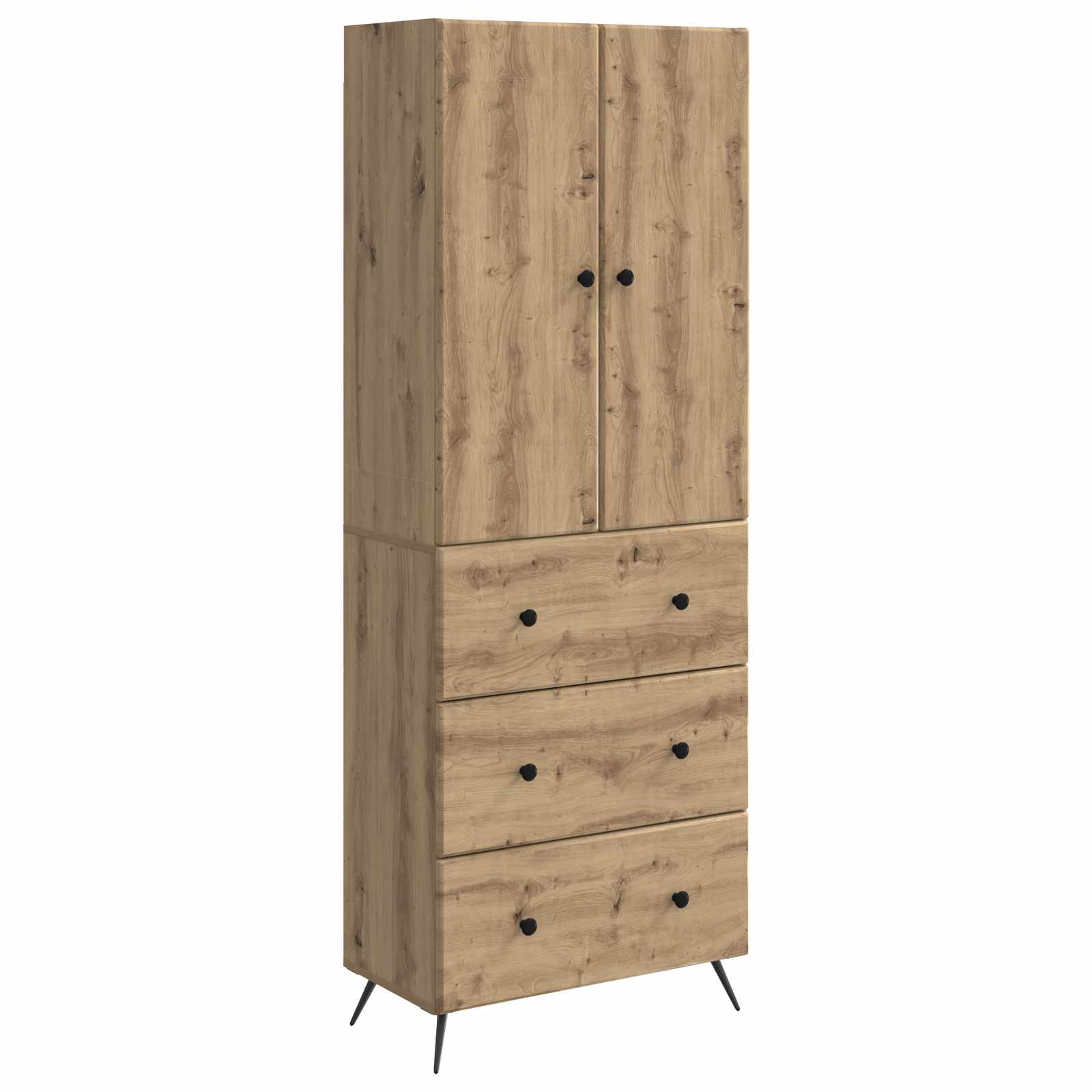 Σέτ Ντουλαπιών 2 pcs Artisan Δρυς 66 x 34,5 x 90 εκ - Pakobazaar