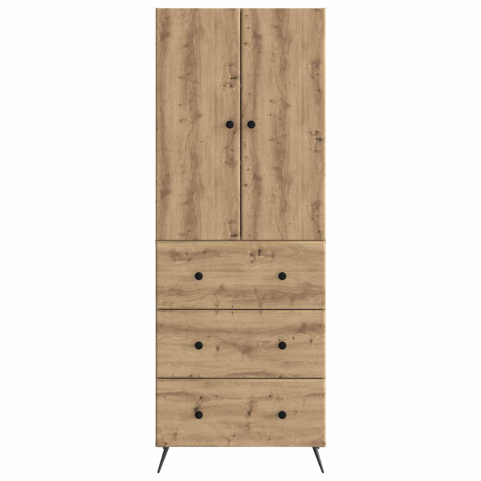 Σέτ Ντουλαπιών 2 pcs Artisan Δρυς 66 x 34,5 x 90 εκ - Pakobazaar