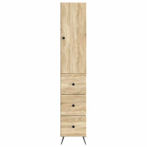 Σέτ Ντουλαπιών 2 pcs Sonoma Δρυς 34,5 x 34,5 x 90 εκ. - Pakobazaar