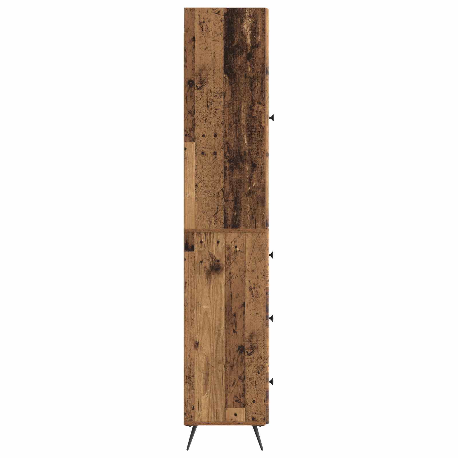 Σέτ Ντουλαπιών 2 pcs Παλαιωμένο ξύλο 34,5 x 34,5 x 90 εκ. - Pakobazaar