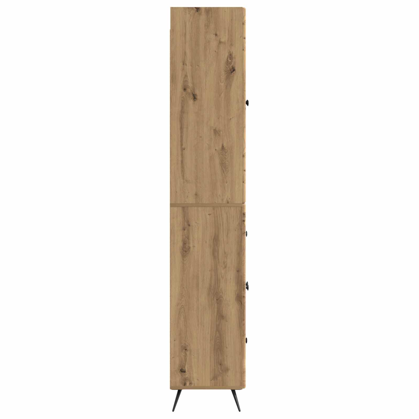 Σέτ Ντουλαπιών 2 pcs Artisan Δρυς Επεξεργασμένο Ξύλο - Pakobazaar