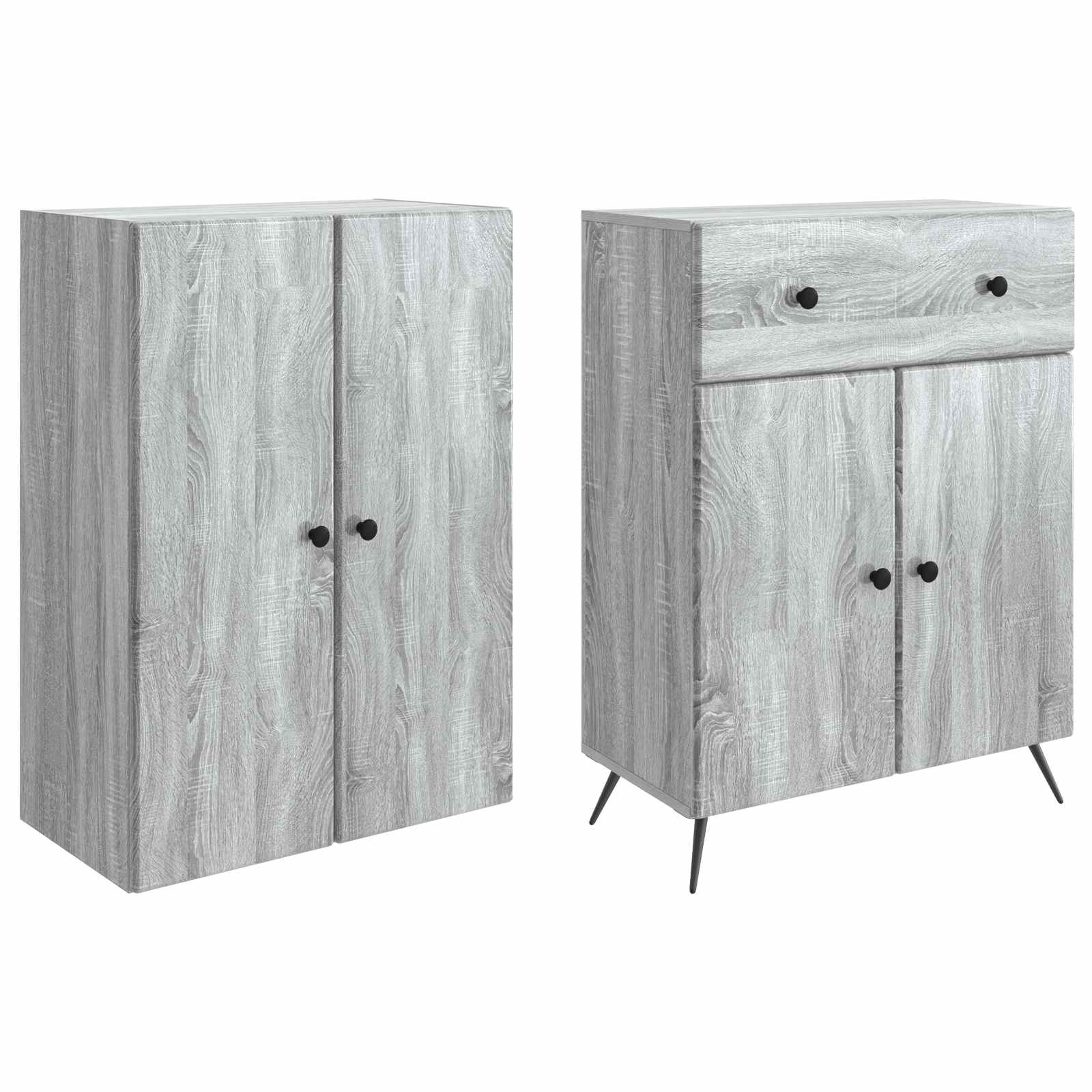 2 pcs Γκρι Sonoma - Pakobazaar