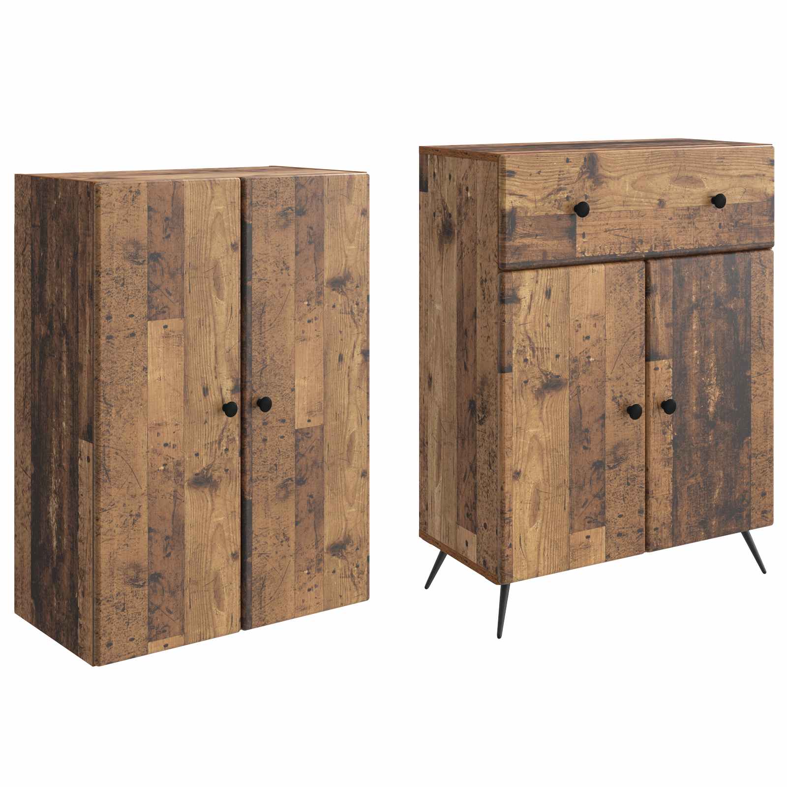 2 pcs Παλαιωμένο ξύλο - Pakobazaar