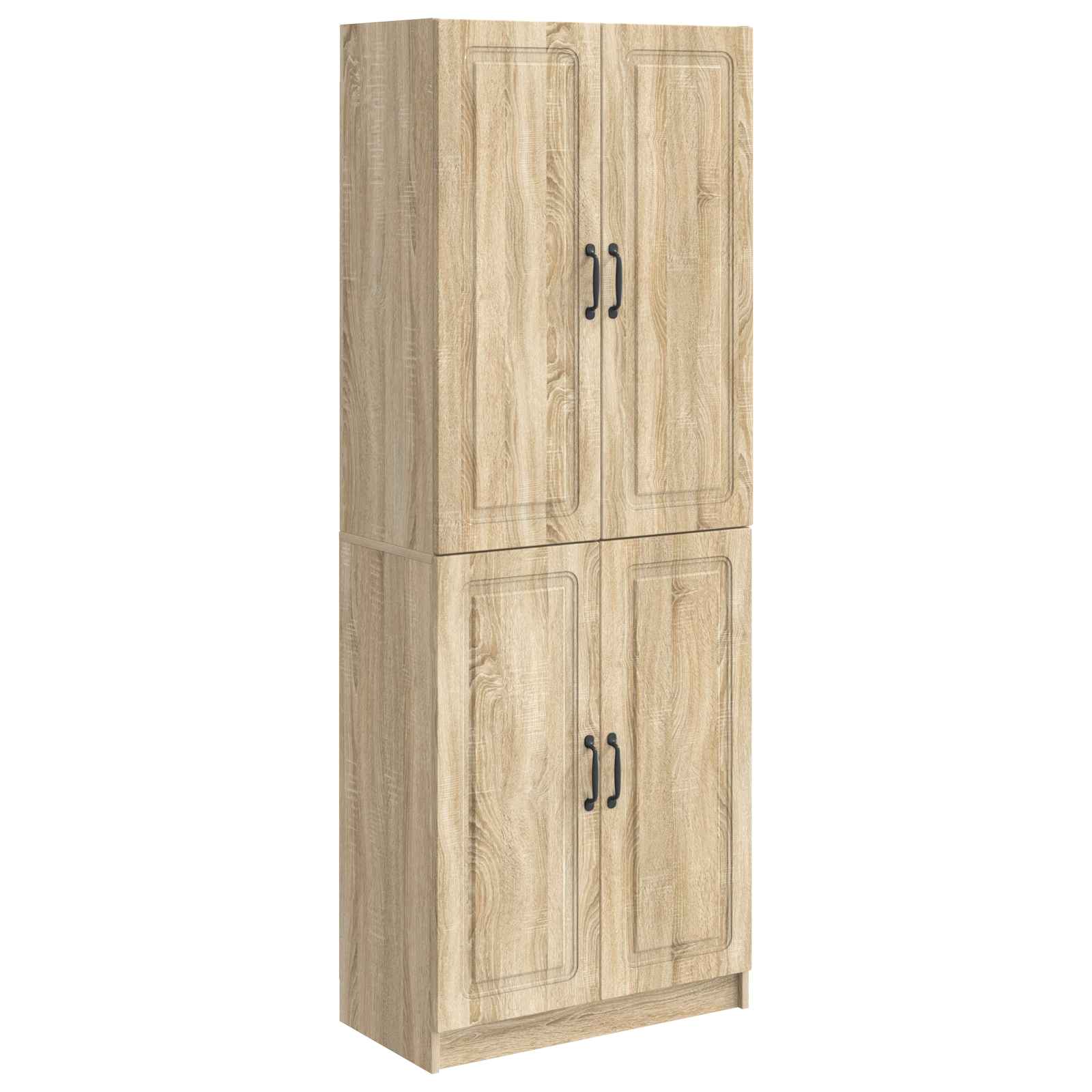 Σέτ Ντουλαπιών 2 pcs Sonoma Δρυς Επεξεργασμένο Ξύλο - Pakobazaar