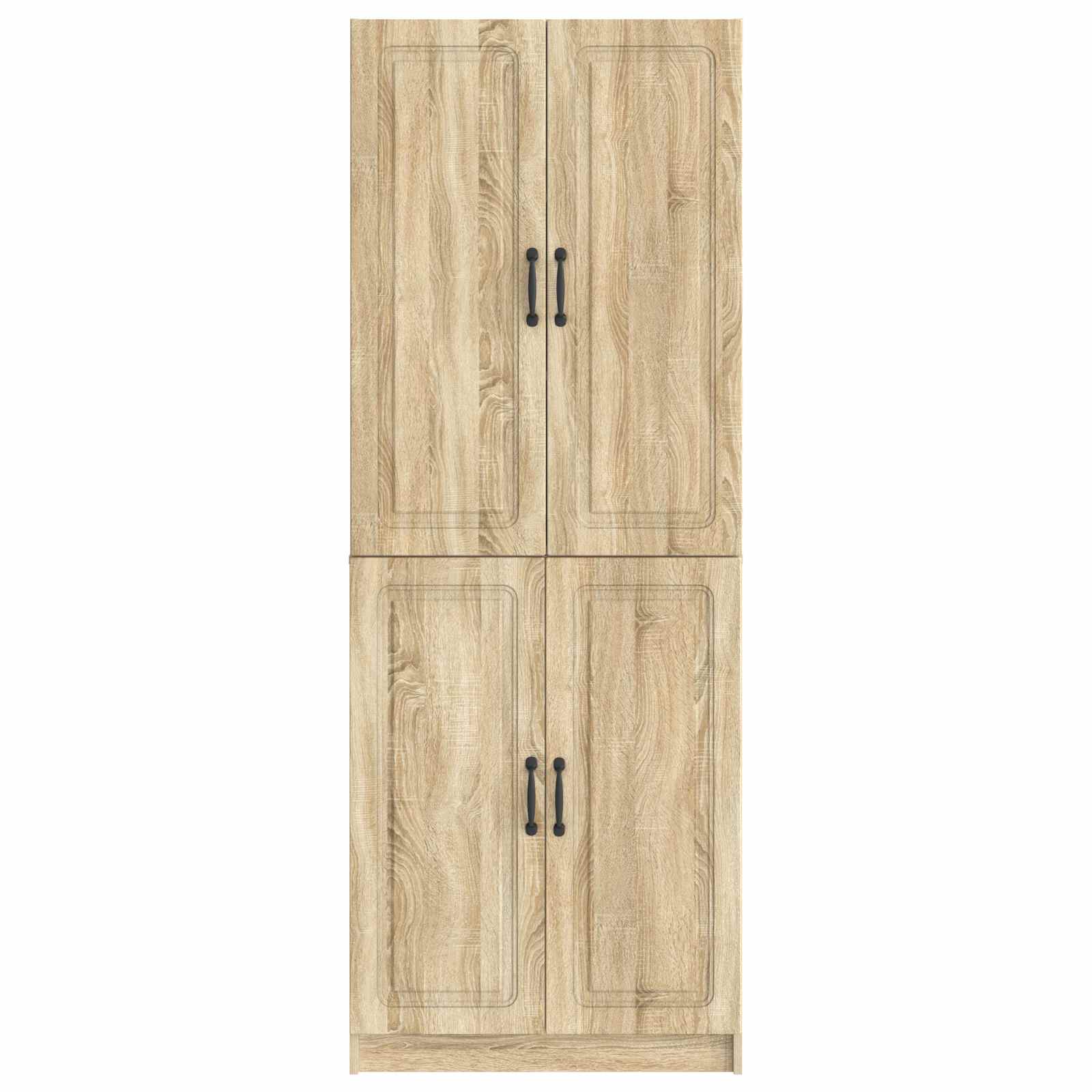 Σέτ Ντουλαπιών 2 pcs Sonoma Δρυς Επεξεργασμένο Ξύλο - Pakobazaar