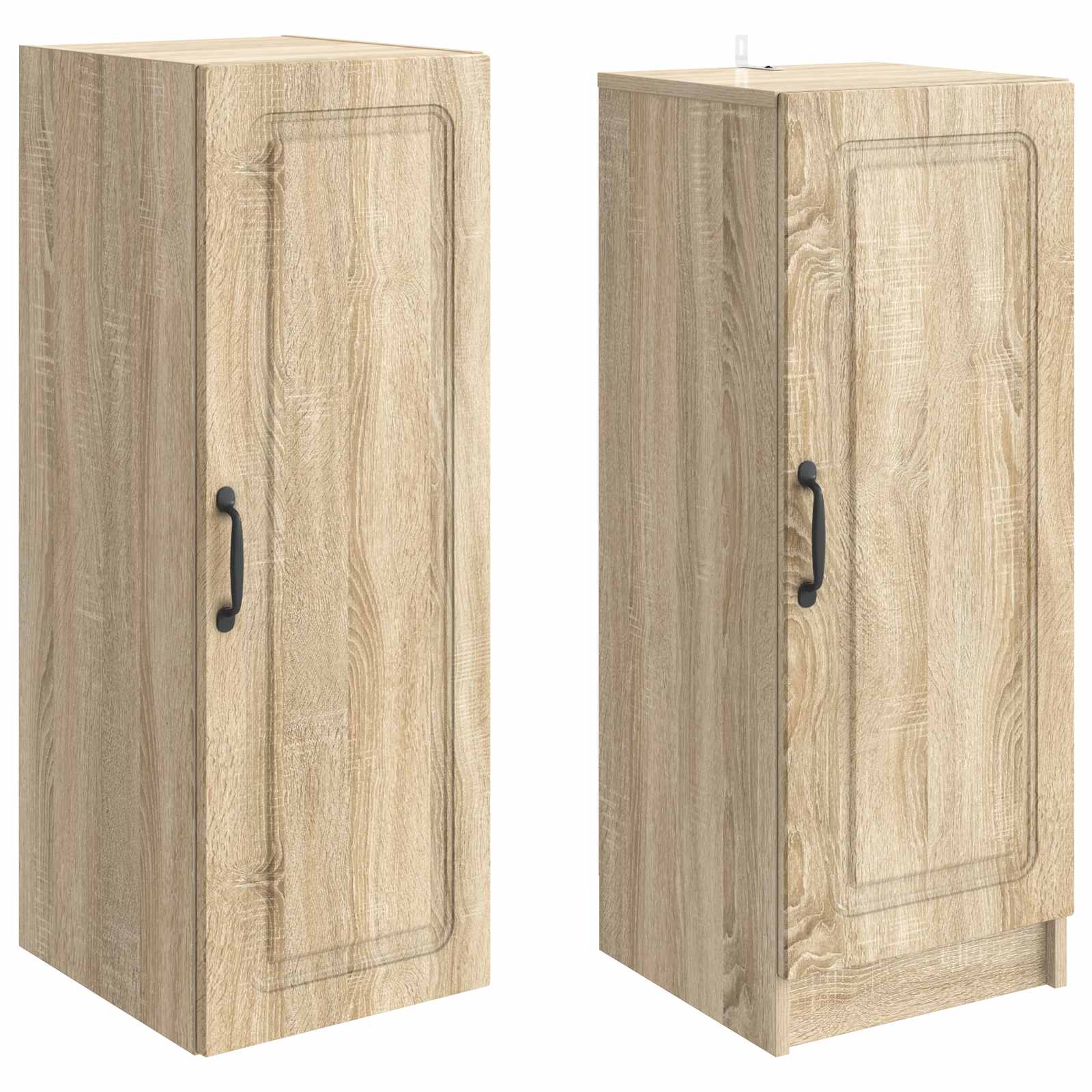 Σέτ Ντουλαπιών 2 pcs Sonoma Δρυς Επεξεργασμένο Ξύλο - Pakobazaar