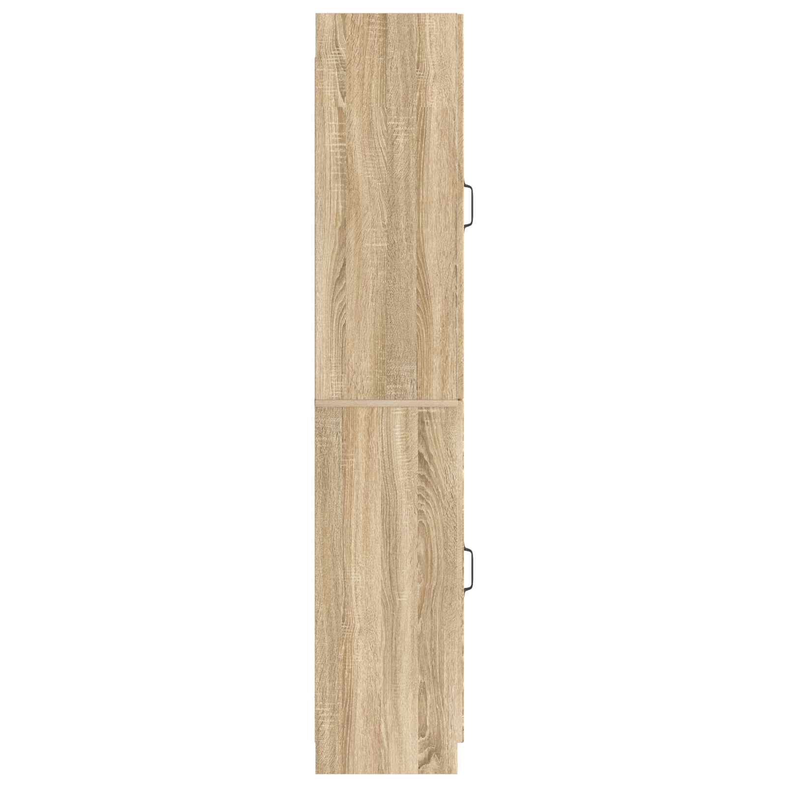 Σέτ Ντουλαπιών 2 pcs Sonoma Δρυς Επεξεργασμένο Ξύλο - Pakobazaar