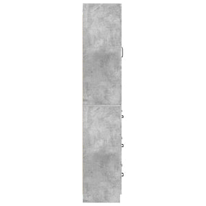 Σέτ Ντουλαπιών 2 pcs Γκρι Σκυροδέματος 66 x 34,5 x 87 εκ. - Pakobazaar