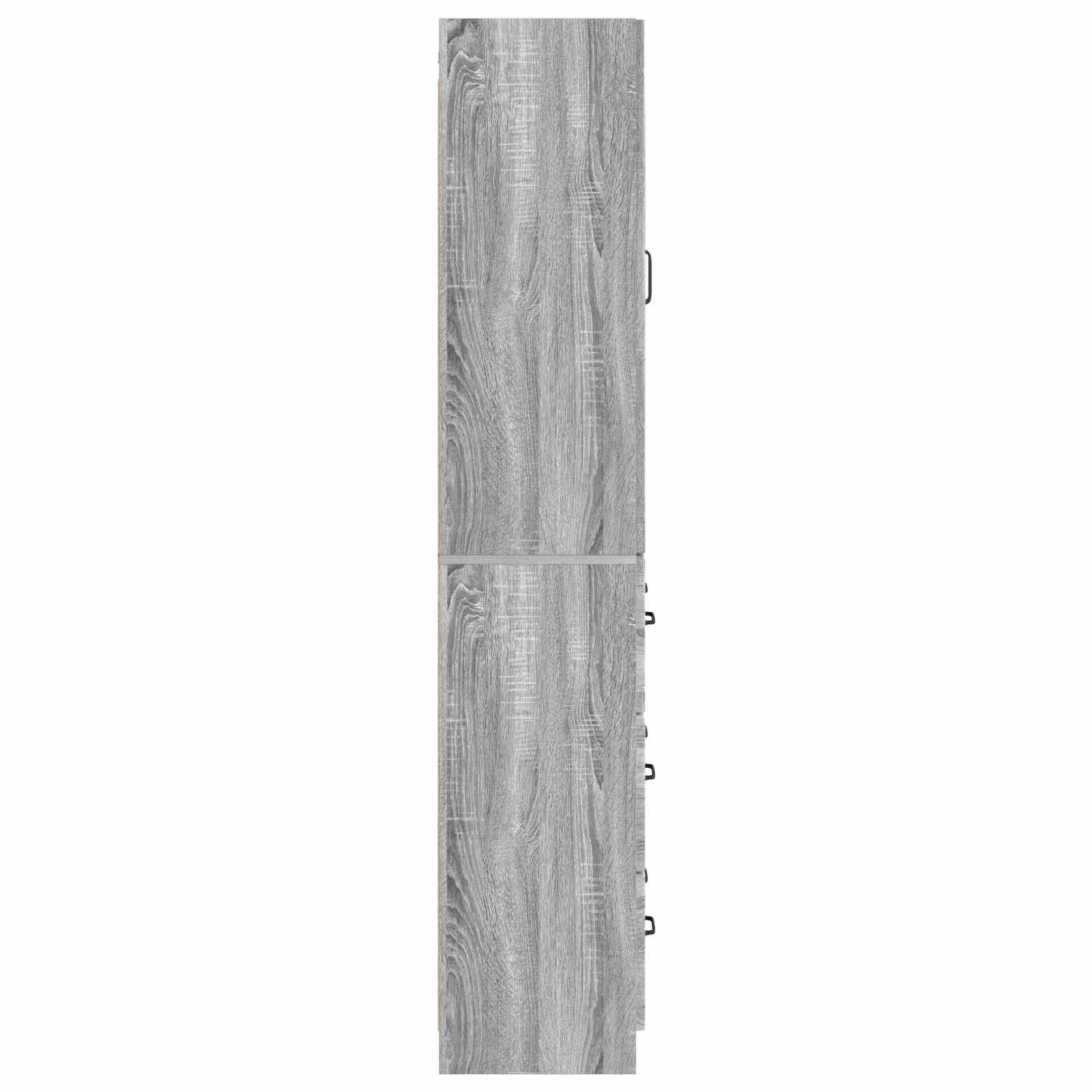 Σέτ Ντουλαπιών 2 pcs Γκρι Sonoma 66 x 34,5 x 87 εκ. - Pakobazaar