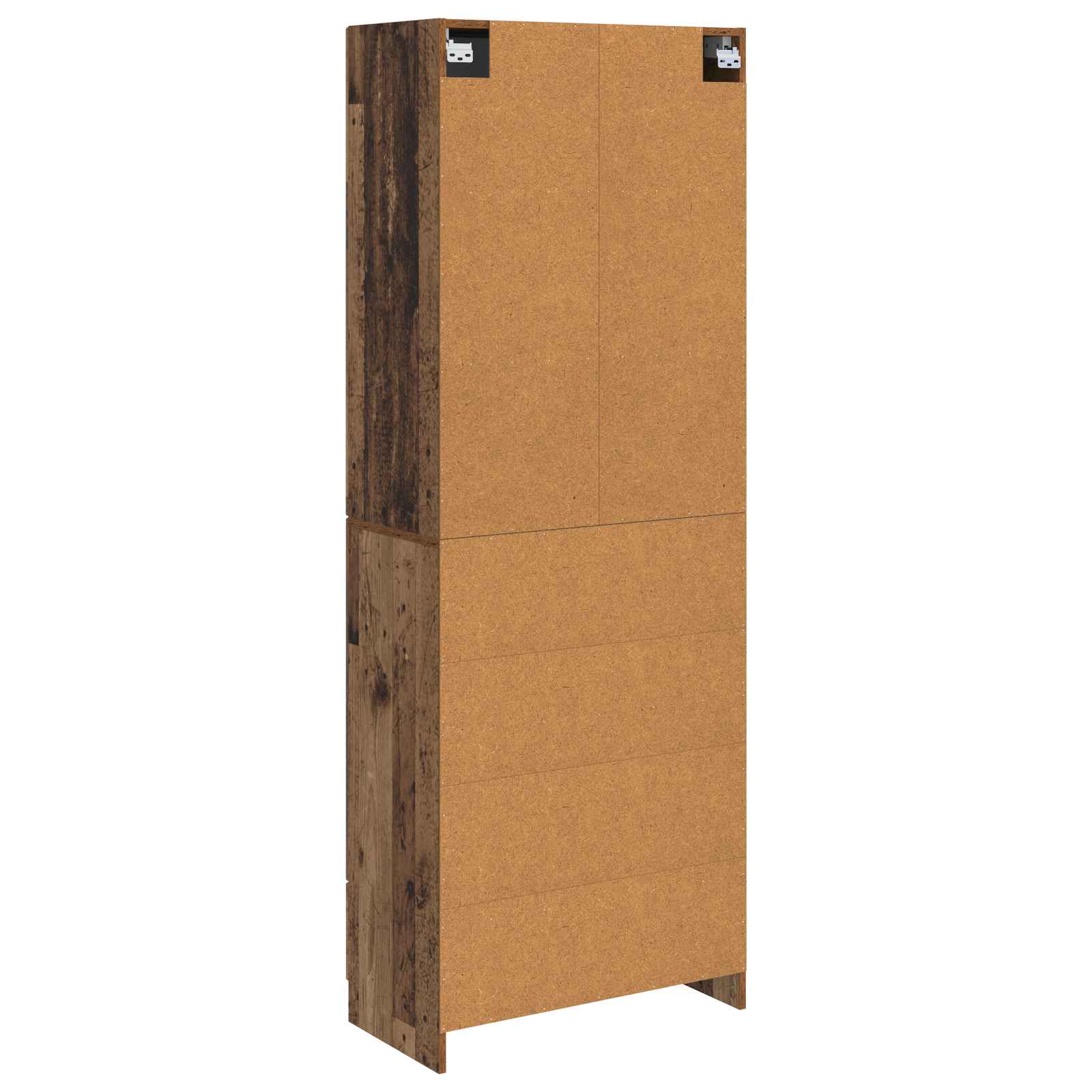 Σέτ Ντουλαπιών 2 pcs Παλαιωμένο ξύλο 66 x 34,5 x 87 εκ. - Pakobazaar