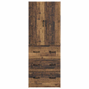 Σέτ Ντουλαπιών 2 pcs Παλαιωμένο ξύλο 66 x 34,5 x 87 εκ. - Pakobazaar