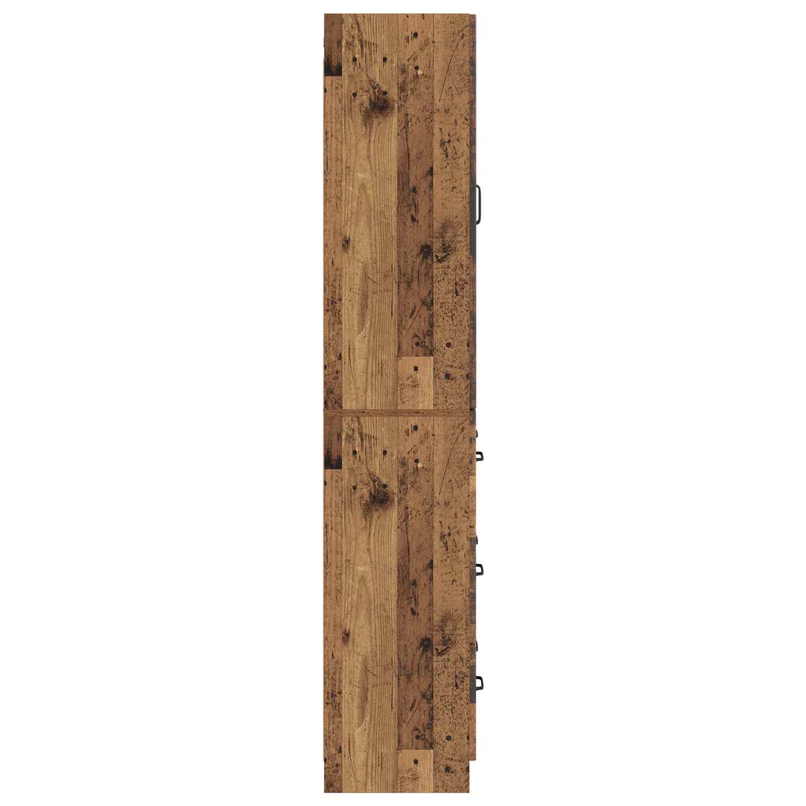 Σέτ Ντουλαπιών 2 pcs Παλαιωμένο ξύλο 66 x 34,5 x 87 εκ. - Pakobazaar