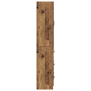 Σέτ Ντουλαπιών 2 pcs Παλαιωμένο ξύλο 66 x 34,5 x 87 εκ. - Pakobazaar