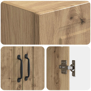 Σέτ Ντουλαπιών 2 pcs Artisan Δρυς 66 x 34,5 x 87 εκ. - Pakobazaar