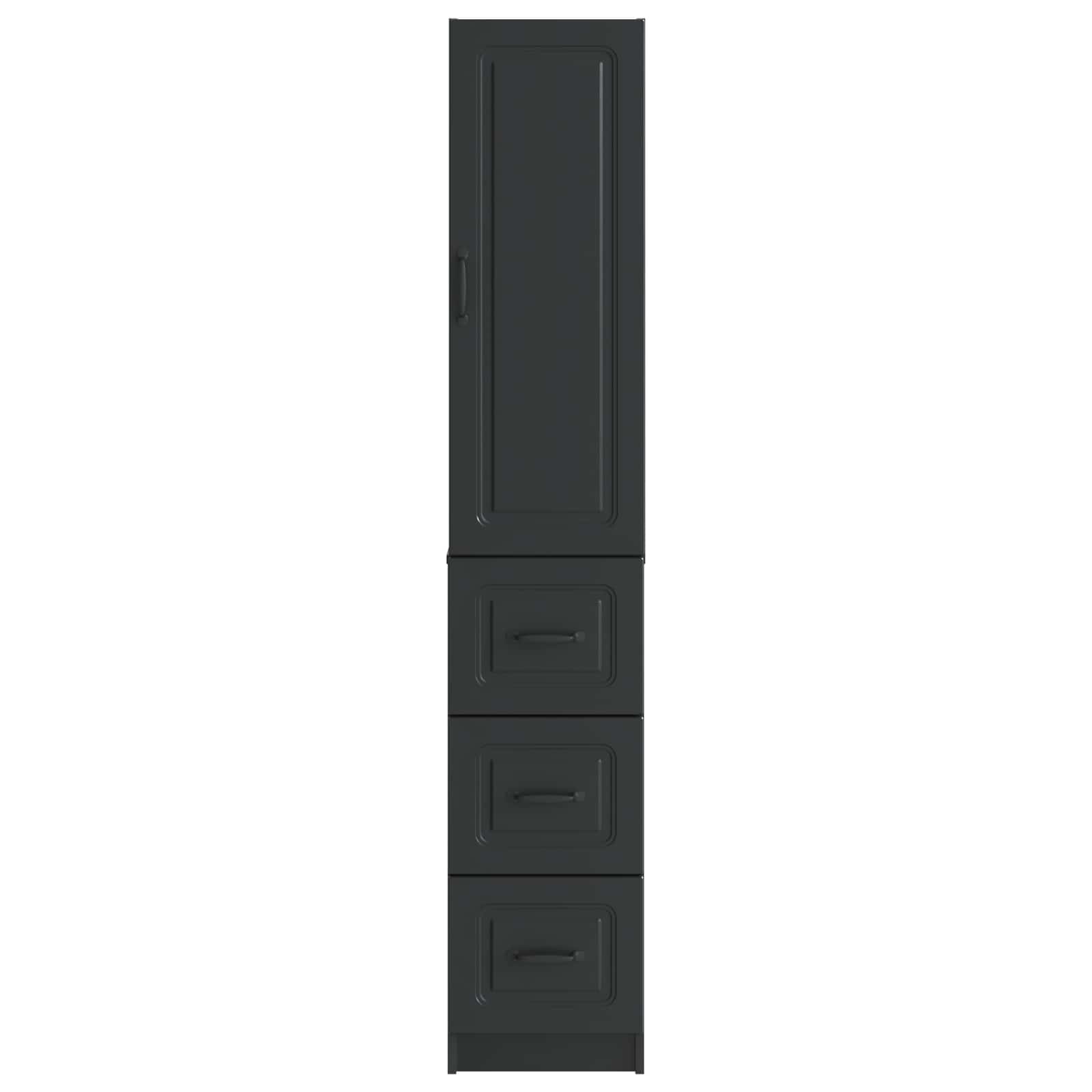 Σέτ Ντουλαπιών 2 pcs Μαύρο 33 x 34,5 x 87 εκ. - Pakobazaar