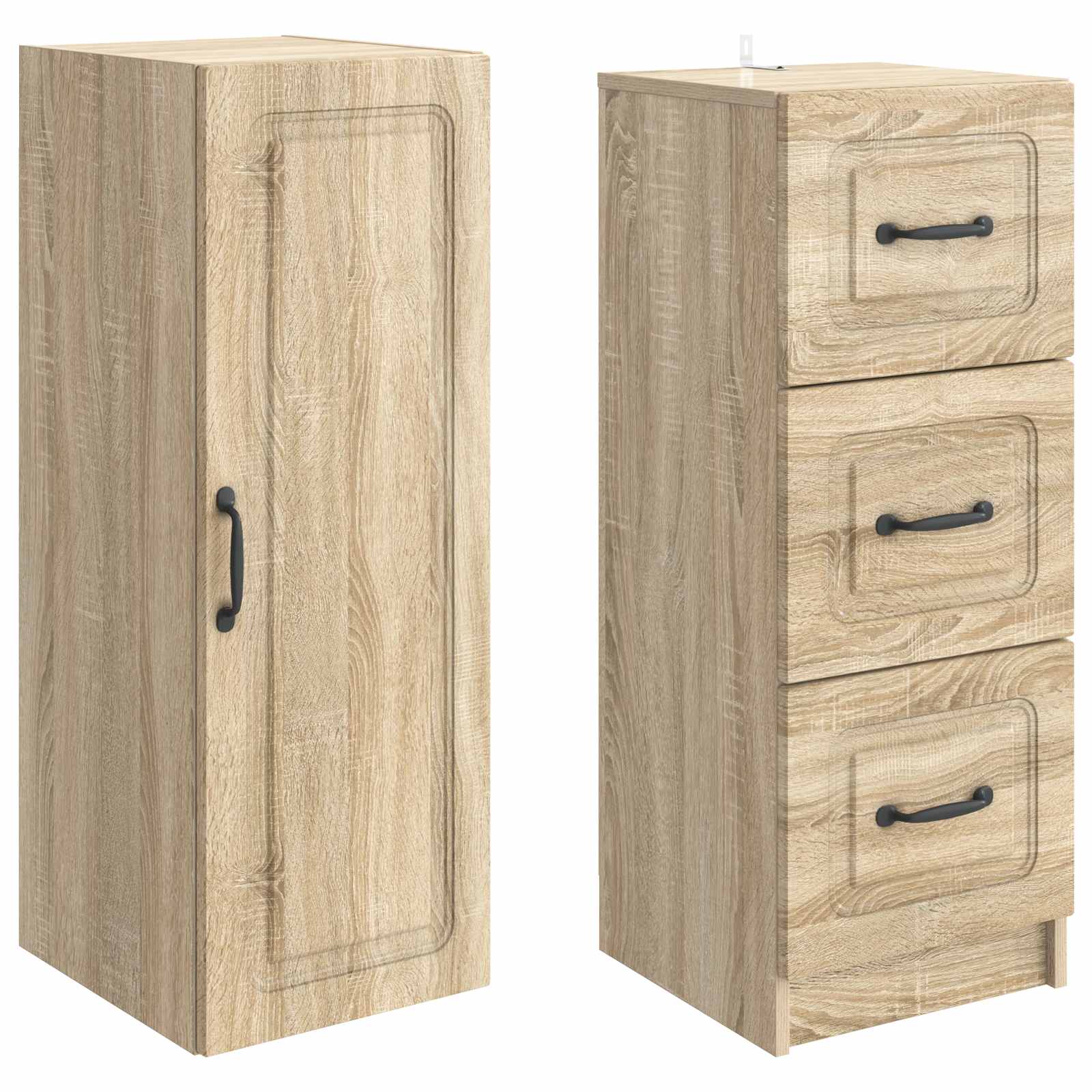 Σέτ Ντουλαπιών 2 pcs Sonoma Δρυς 33 x 34,5 x 87 εκ. - Pakobazaar