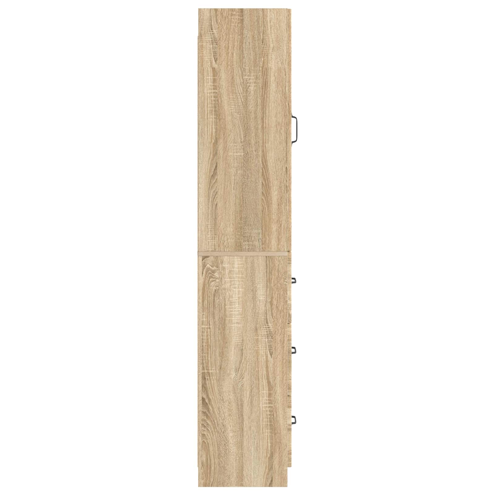 Σέτ Ντουλαπιών 2 pcs Sonoma Δρυς 33 x 34,5 x 87 εκ. - Pakobazaar