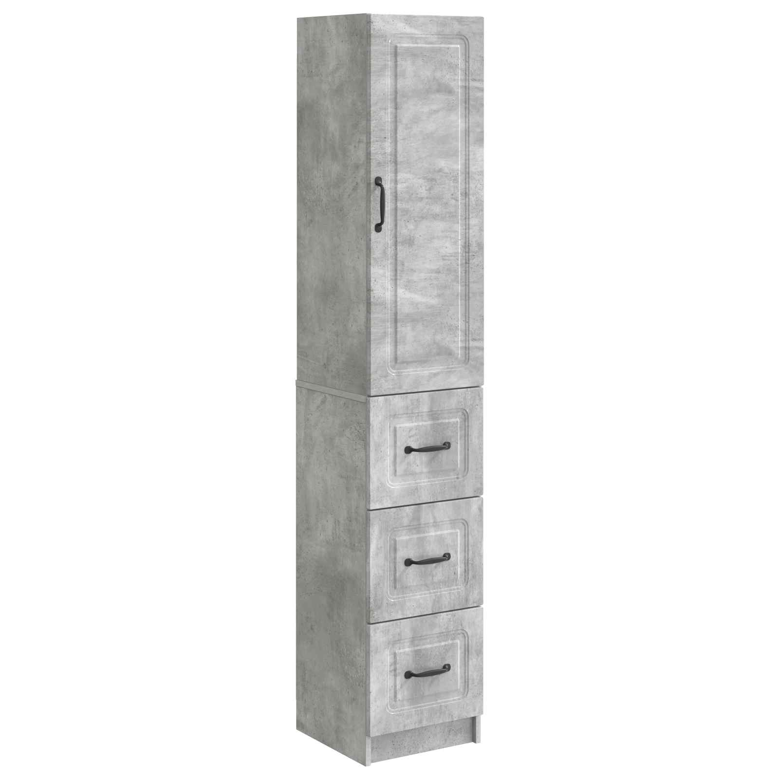 Σέτ Ντουλαπιών 2 pcs Γκρι Σκυροδέματος 33 x 34,5 x 87 εκ. - Pakobazaar