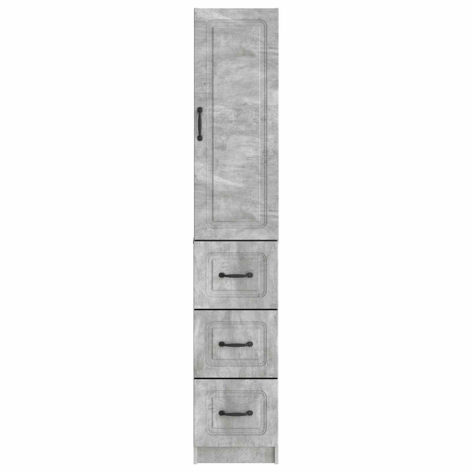 Σέτ Ντουλαπιών 2 pcs Γκρι Σκυροδέματος 33 x 34,5 x 87 εκ. - Pakobazaar