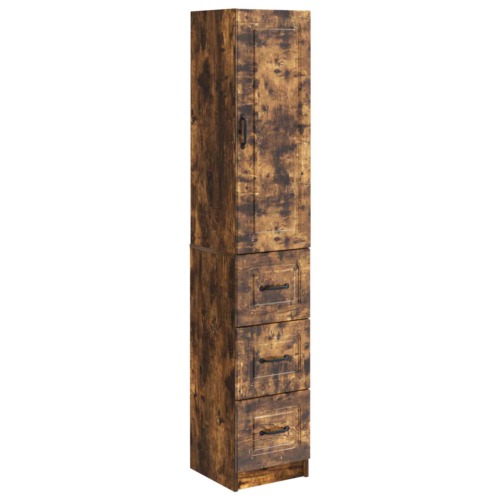 Σέτ Ντουλαπιών 2 pcs Καπνισμένο Ξύλο Δρυός 33 x 34,5 x 87 εκ. - Pakobazaar