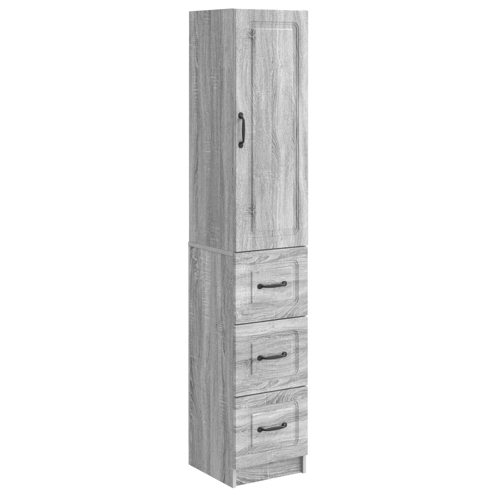 Σέτ Ντουλαπιών 2 pcs Γκρι Sonoma 33 x 34,5 x 87 εκ. - Pakobazaar