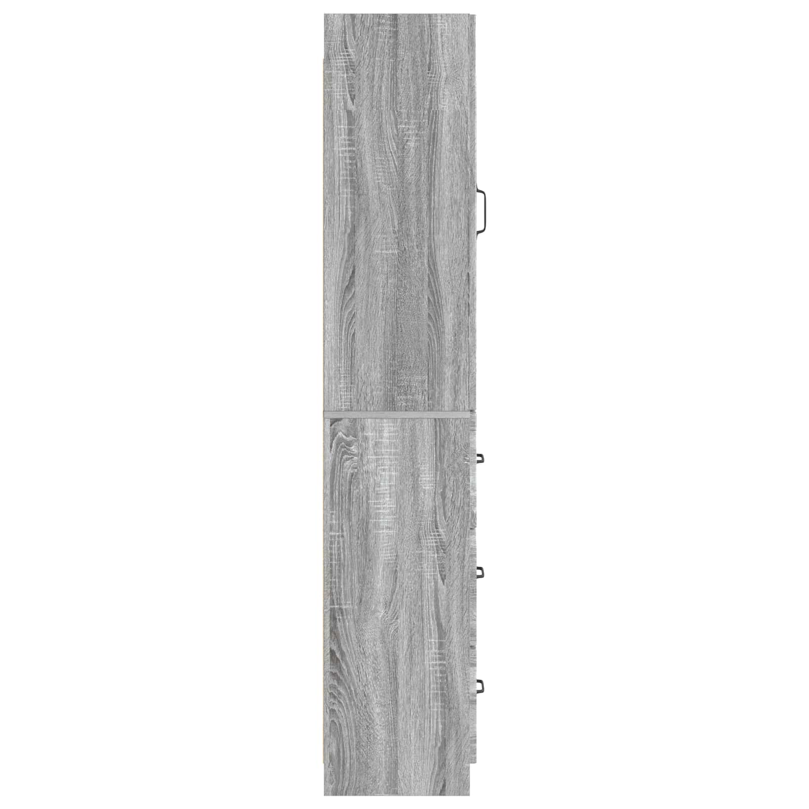 Σέτ Ντουλαπιών 2 pcs Γκρι Sonoma 33 x 34,5 x 87 εκ. - Pakobazaar