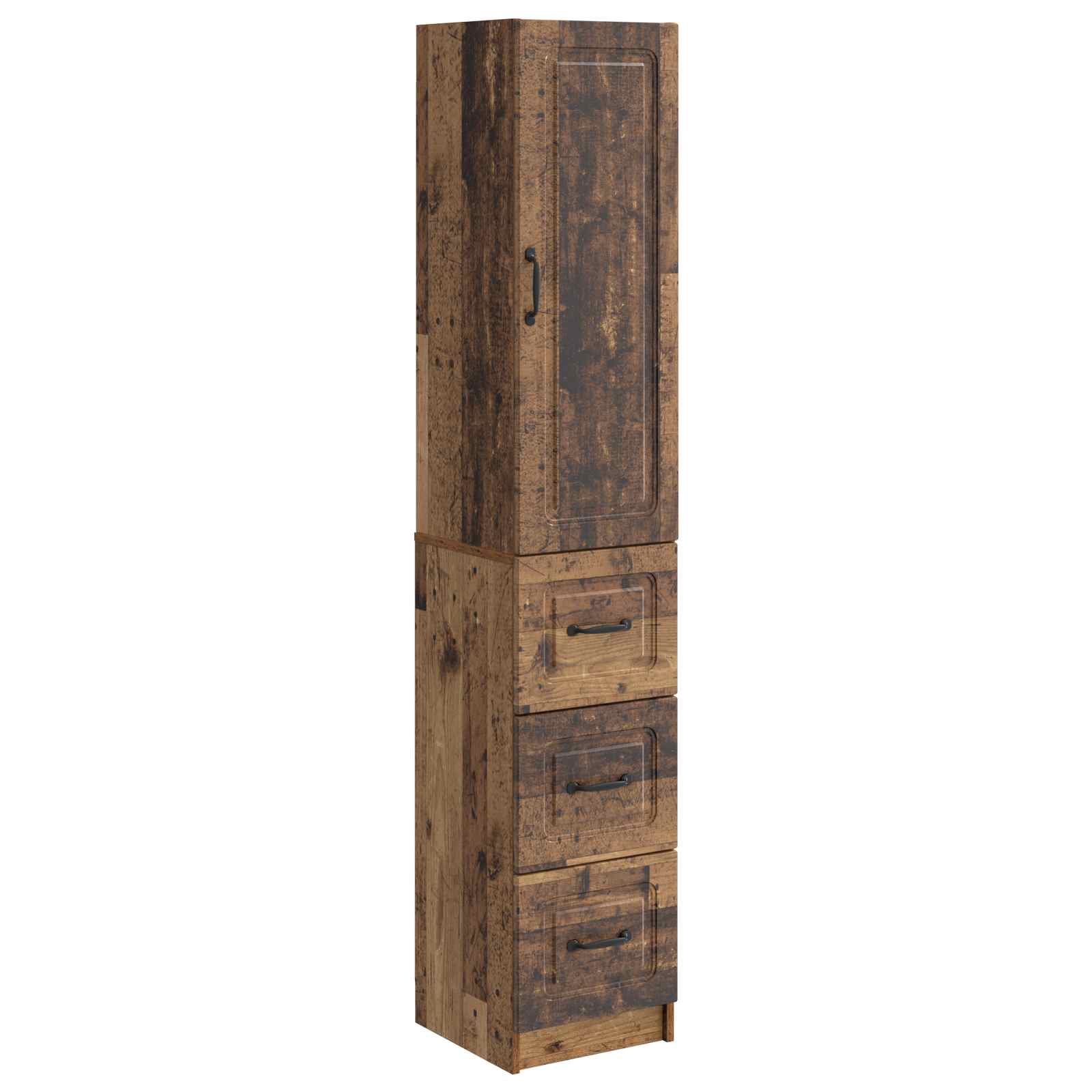 Σέτ Ντουλαπιών 2 pcs Παλαιωμένο ξύλο 33 x 34,5 x 87 εκ. - Pakobazaar